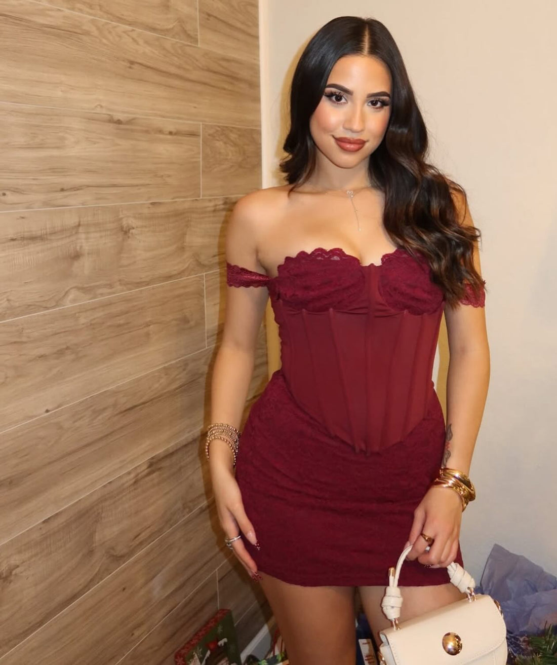 Sangria Lace Mini