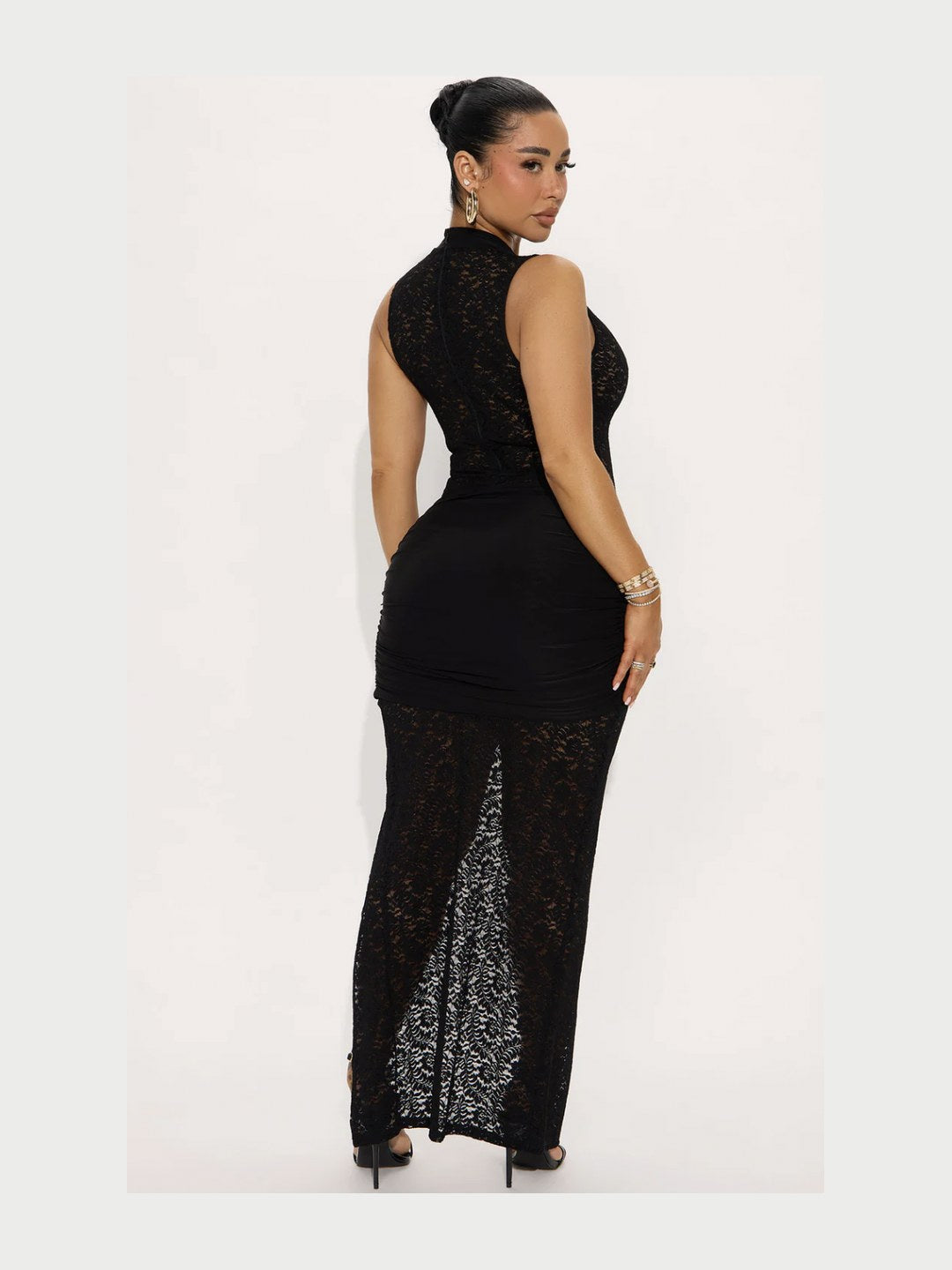 Onyx Lace Maxi
